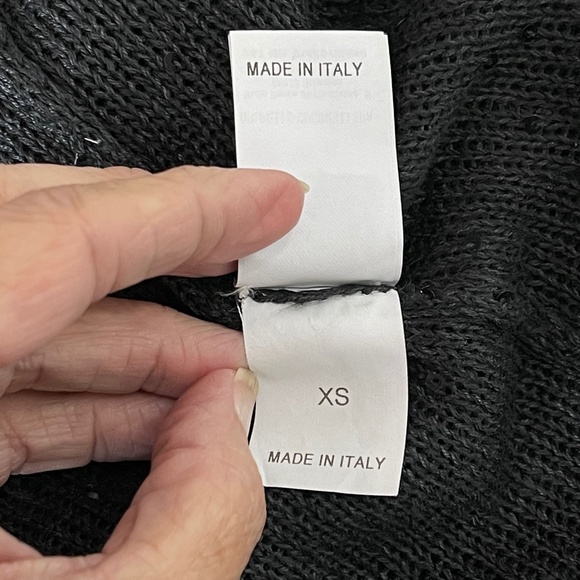 Brunello Cucinelli Sequined Linen and Silk Poncho - Picture 6 of 7